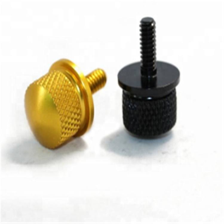 Custom M4 Anodized Aluminum Knurled Thumb Screws Suppliers, Company Suzhou Anzhikou Hardware