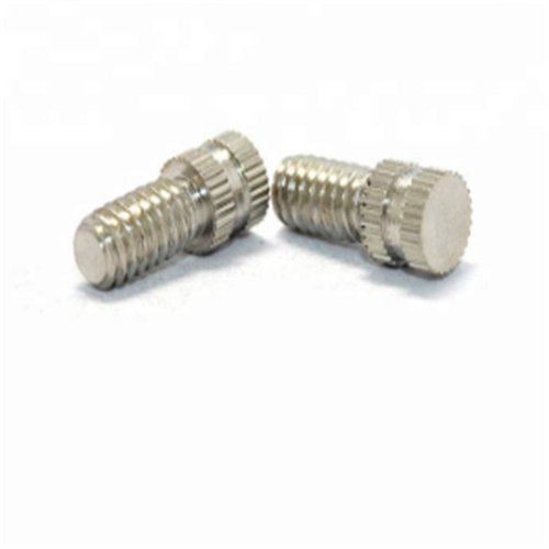 New design Stainless Steel Slotted Knurled Thumb Screws M4