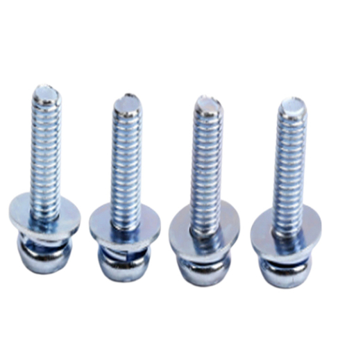 High Quality Cross Recessed Round Head Set Screw with Square Washers