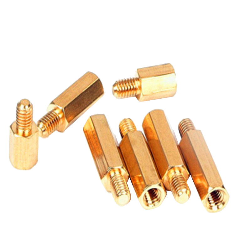 #6-32 Brass hex motherboard standoffs screw for computer case