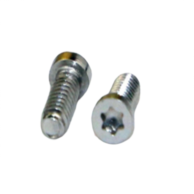 High precision M1.4 6 lobe miniature micro screw for watches