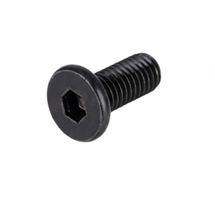 Hot sale black zinc coating m4 hex socket wafer head screw