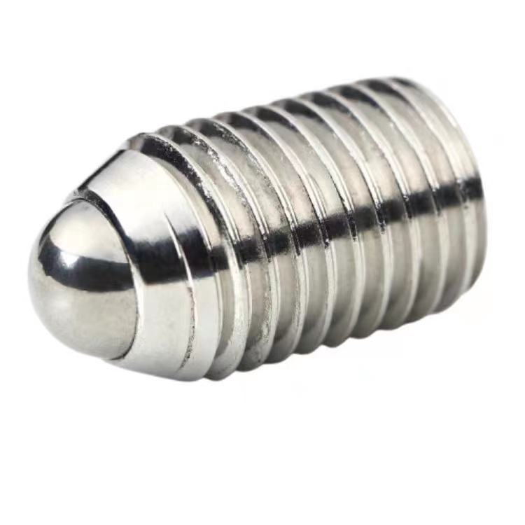 Custom Stainless steel m3 hex socket ball nose spring plunger Suppliers