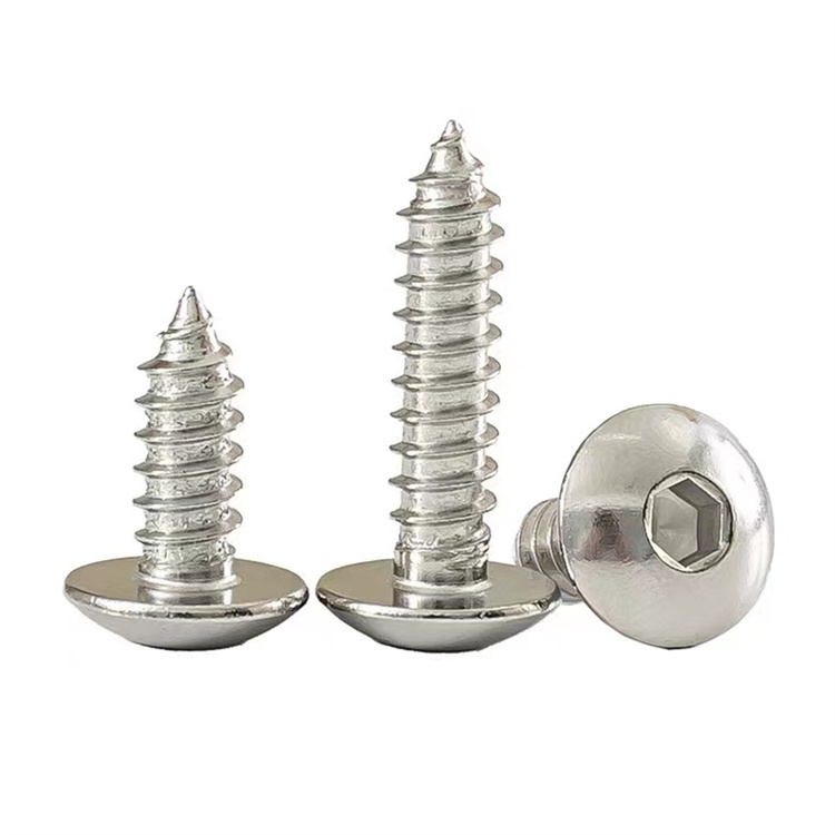 Stainless steel m4 socket allen umbrella head wood screw (1)Stainless steel m4 socket allen umbrella head wood screw 