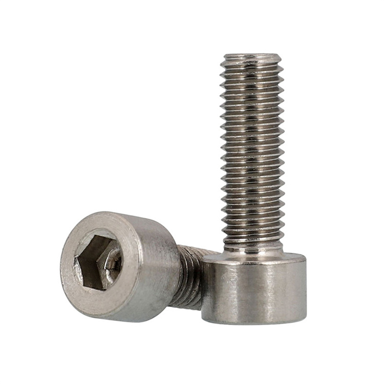 Customized color hex socket m3 titanium bolt for bike