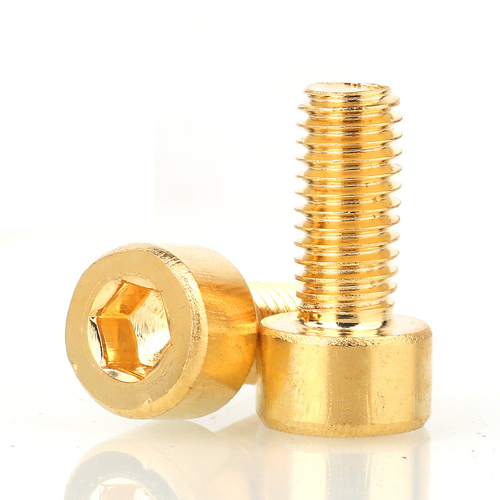 DIN912 solid brass socket head screw for machine 