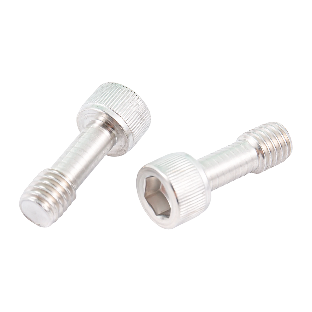 Customized aluminum hex socket head part thread screws Customized aluminum hex socket head part thread screws