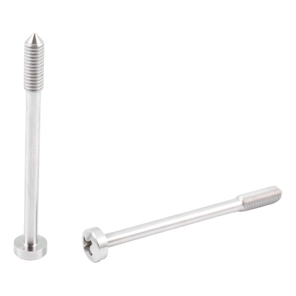 Customized low cup head long thread captive panel screws Customized low cup head long thread captive panel screws