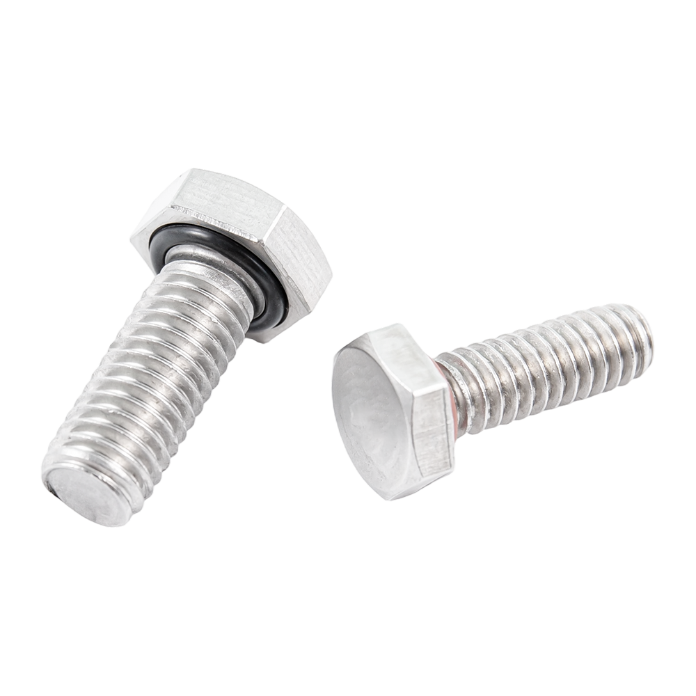 Customized stainless steel hex head O ring waterproof screws Customized stainless steel hex head O ring waterproof screws