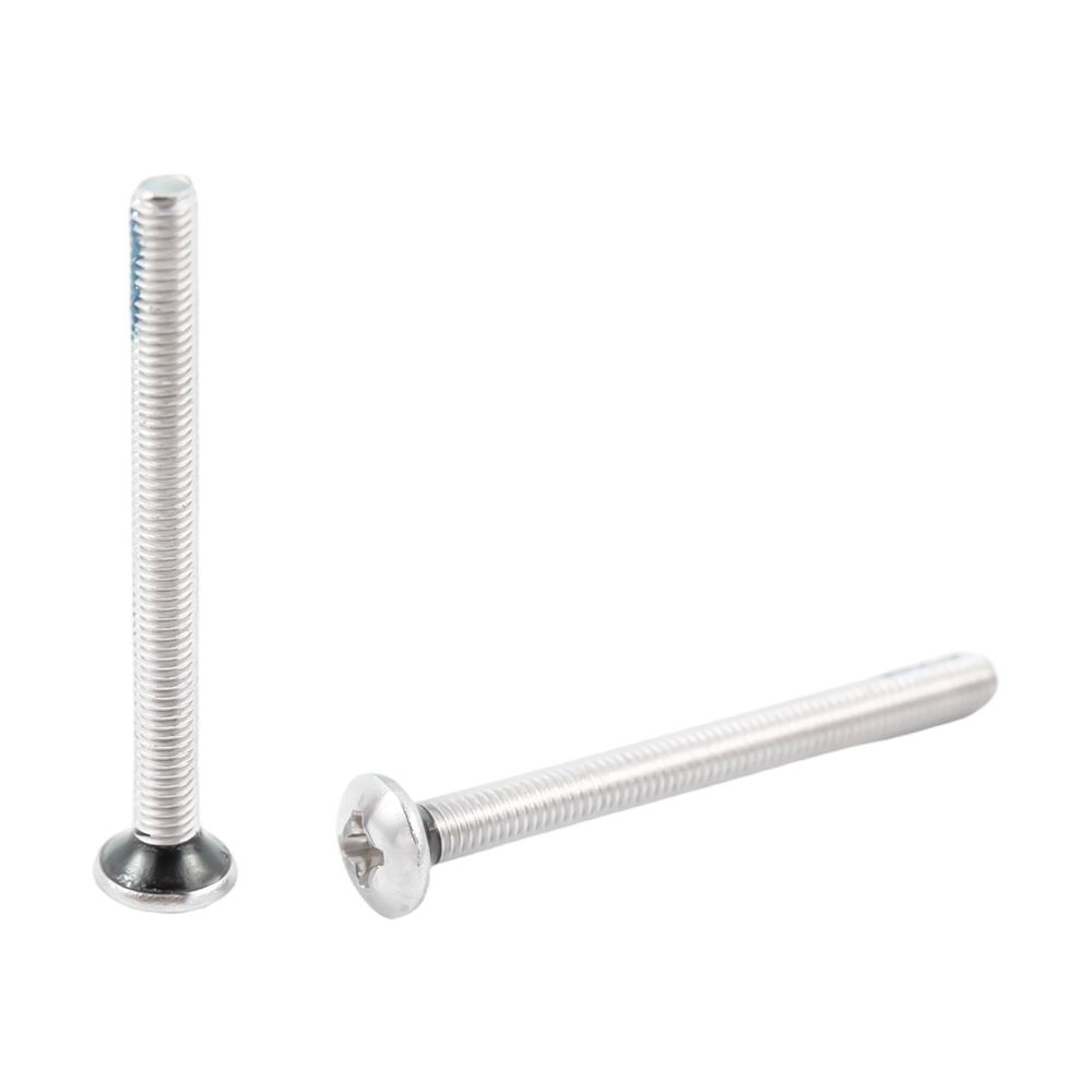 Customized Oval head carbon steel stainless steel metal frame screws