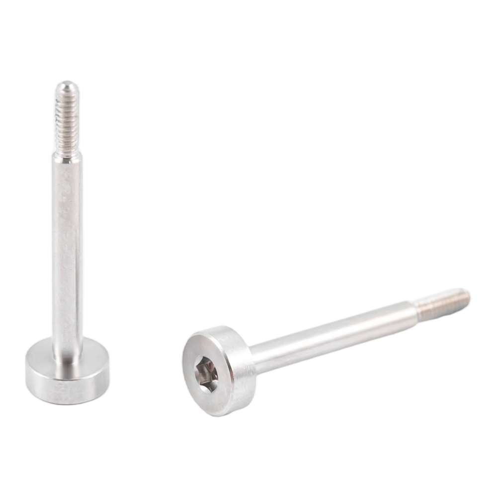 Customized low cup head stainless steel shoulder screws