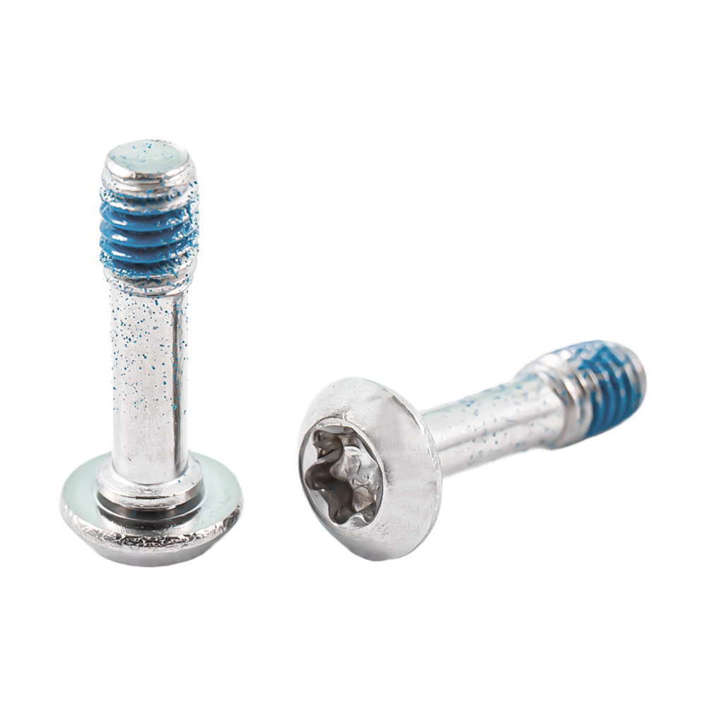 Customized stainless steel button head nylon patch screws