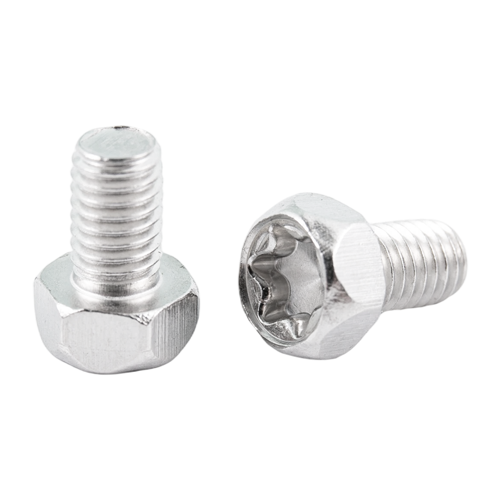 Customized stainless steel hex head special drive security screws