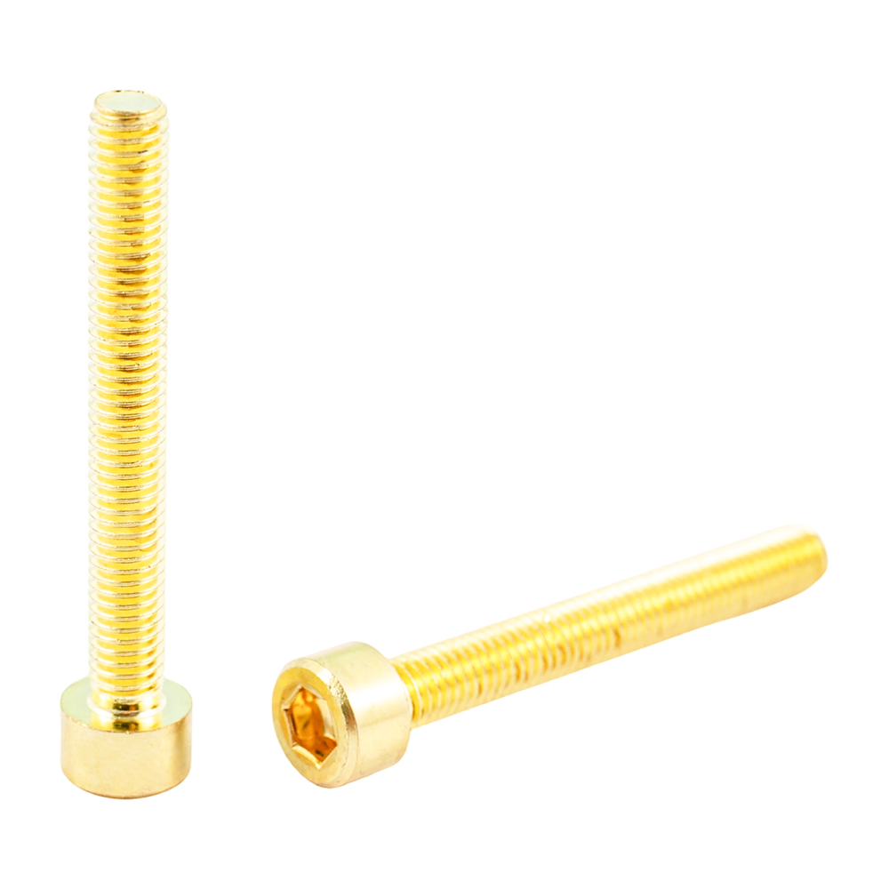 Hot selling brass machine thread hex socket head screws