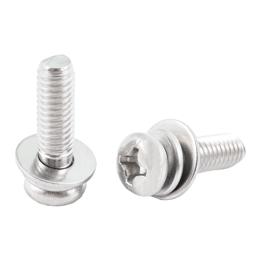 Hot selling stainless steel pan head combination screws