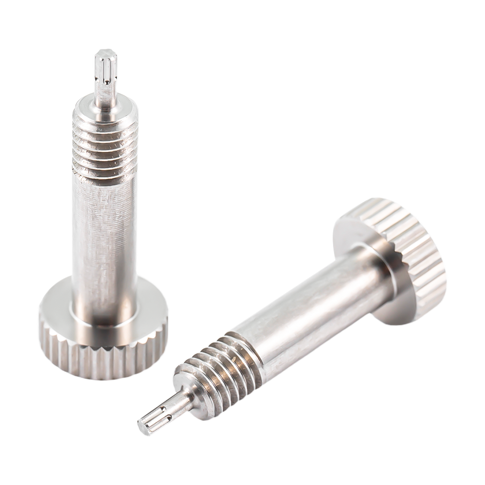 Low cup head stainless steel 303 machine thread shoulder screws