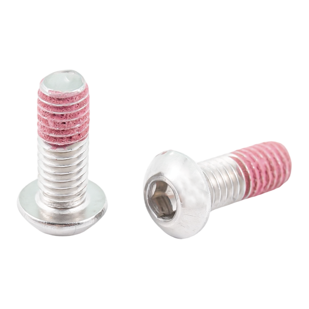 Stainless steel button head nylon patch screws anti loose screws