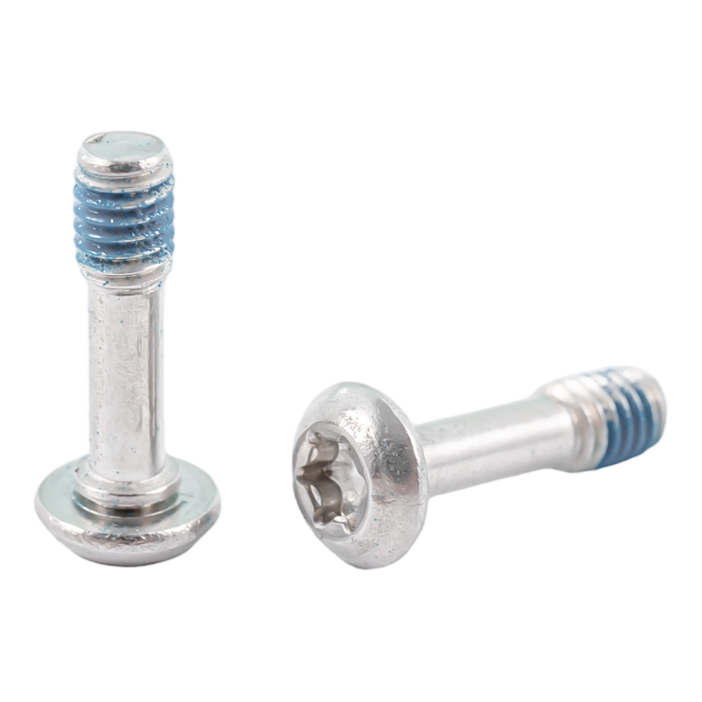 Stainless steel button head part thread anti loose screws