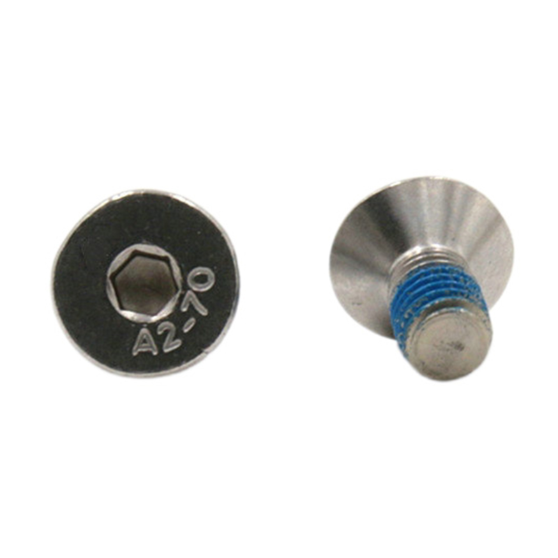 A2-70 countersunk head hex socket micro mini locking screws