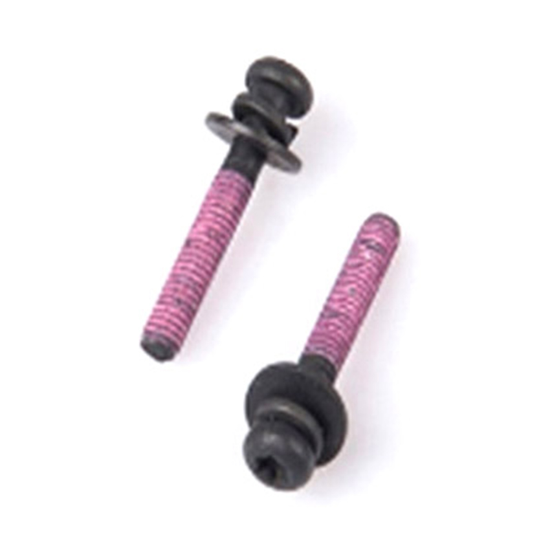 Stainless steel 304 hex socket head locking screw with black oxide