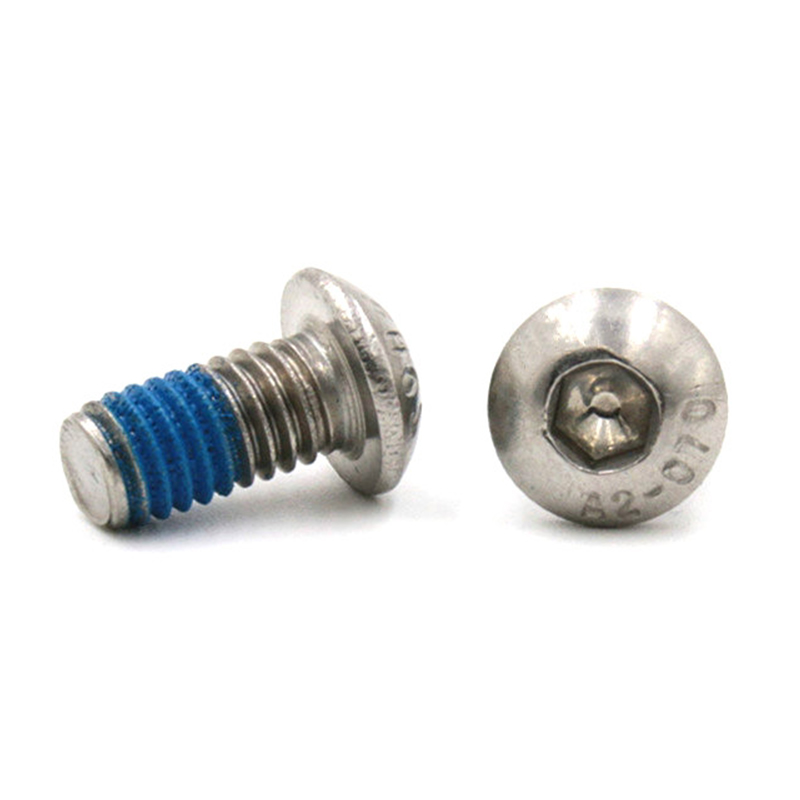 M2 hexagon socket button head micro screw with Nylon patch