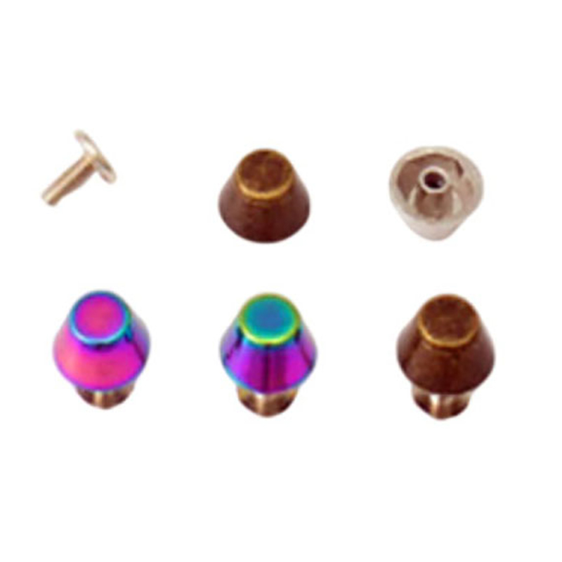 Antique brass and zinc alloy durable foot rivet for bag&purse