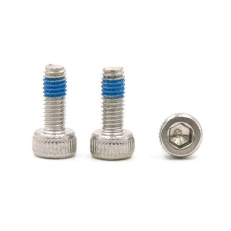 Stainless steel A2-70 hexagon socket low cup head locking screw