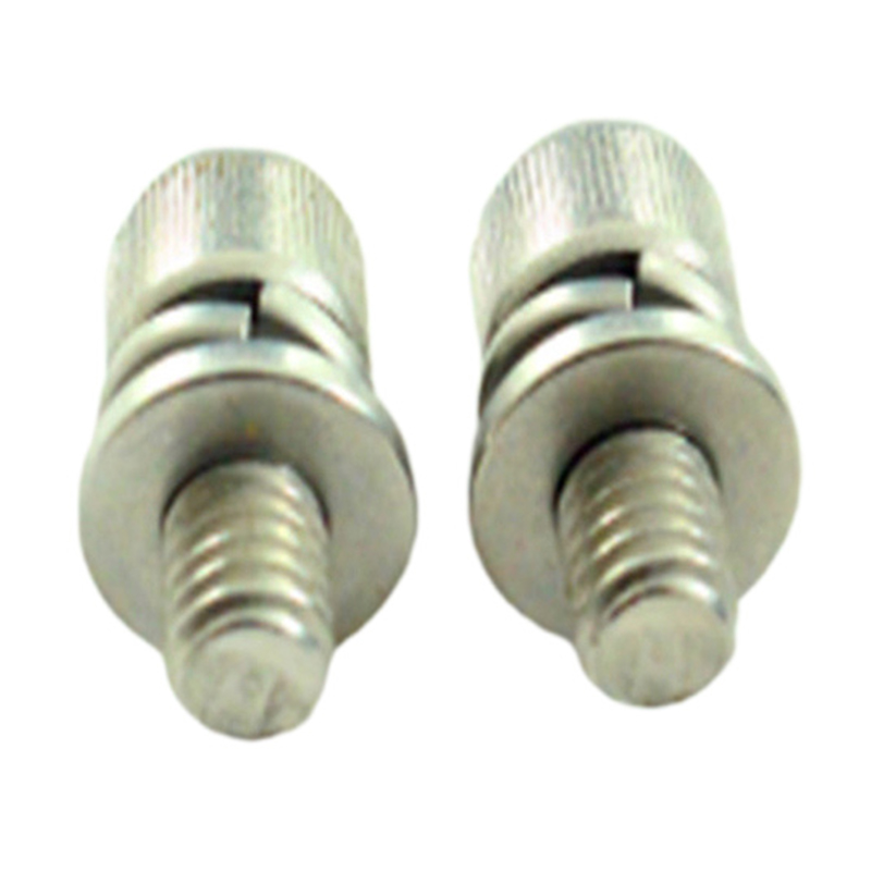 Blue White Zinc Hex Socket Double Washer Combination Screw