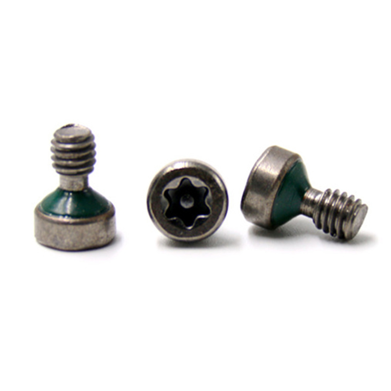 low cup head stainless steel customized half thread sealing coated screw