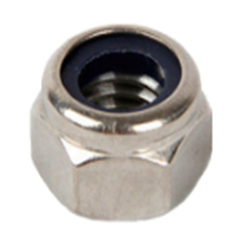 M3 stainless steel nylon flange indsert self lock nut