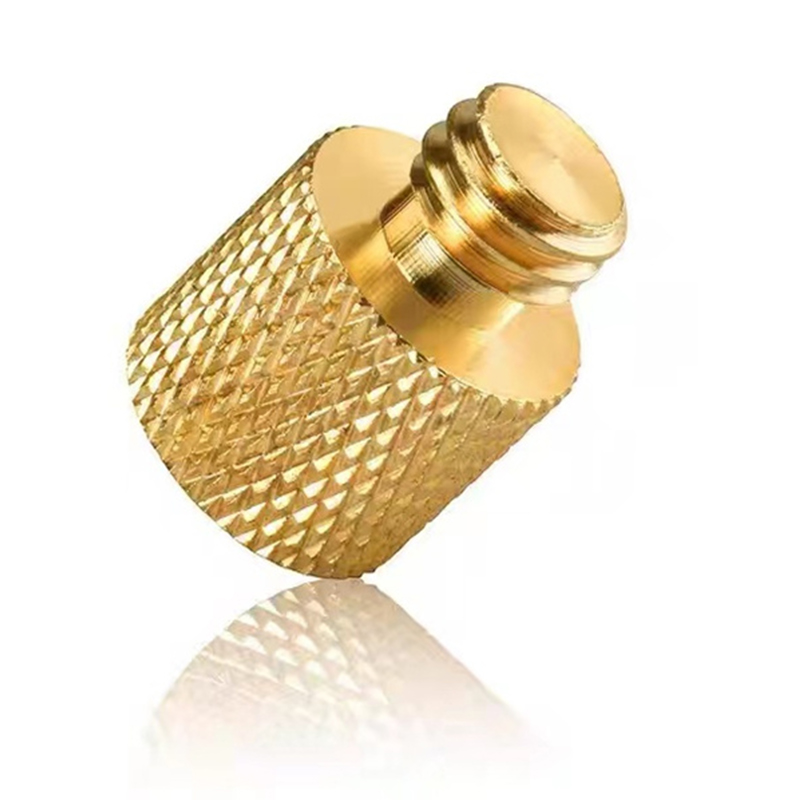 New design quarter-20 brass transfer screw for camera tripod 