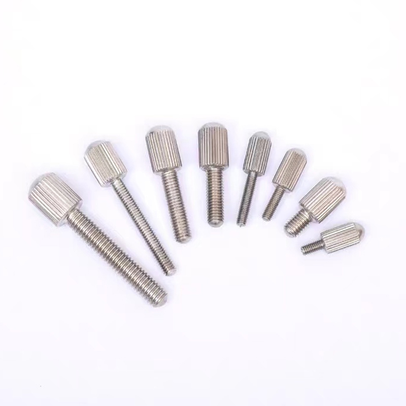 New design stainless steel knurled narrow head m3 screw New design stainless steel knurled narrow head m3 screw