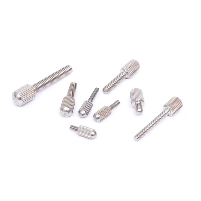 New design stainless steel knurled narrow head m3 screw New design stainless steel knurled narrow head m3 screw