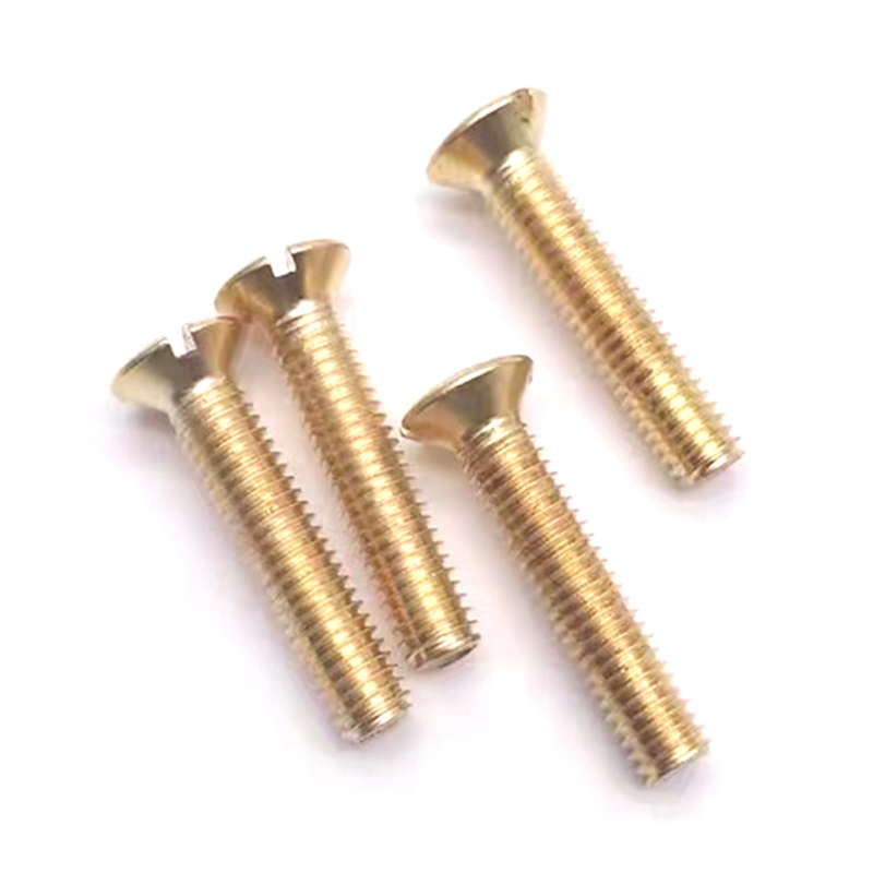 Solid brass m6 full thread oval head furniture screw Solid brass m6 full thread oval head furniture screw