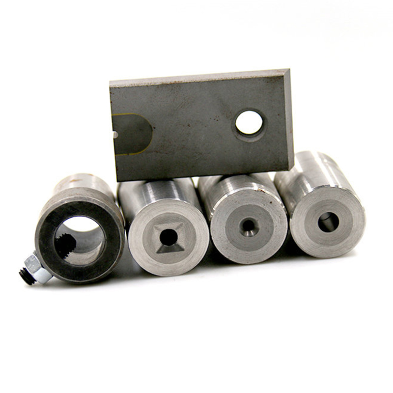 Carbide die first punch second punch cut knife and punch case