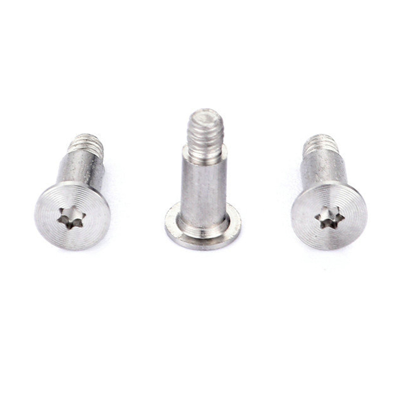 Stainless-steel-flat-head-6-Lobe-CD-pattern-step-screw-for-NOKIA
