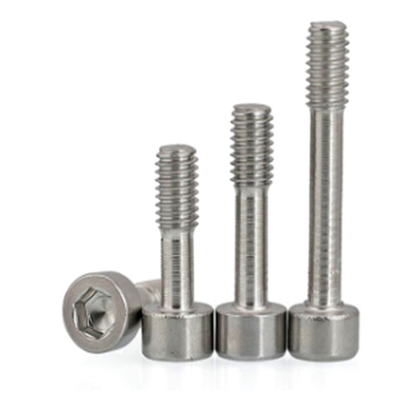 Stainless steel socket knurled head captive panel screw for machinery Stainless steel socket knurled head captive panel screw for machinery