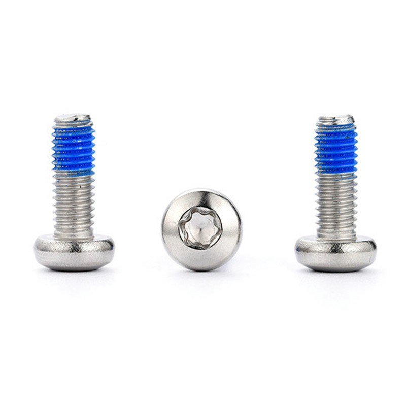 M3 Round head torx machine screw with Nylon patch