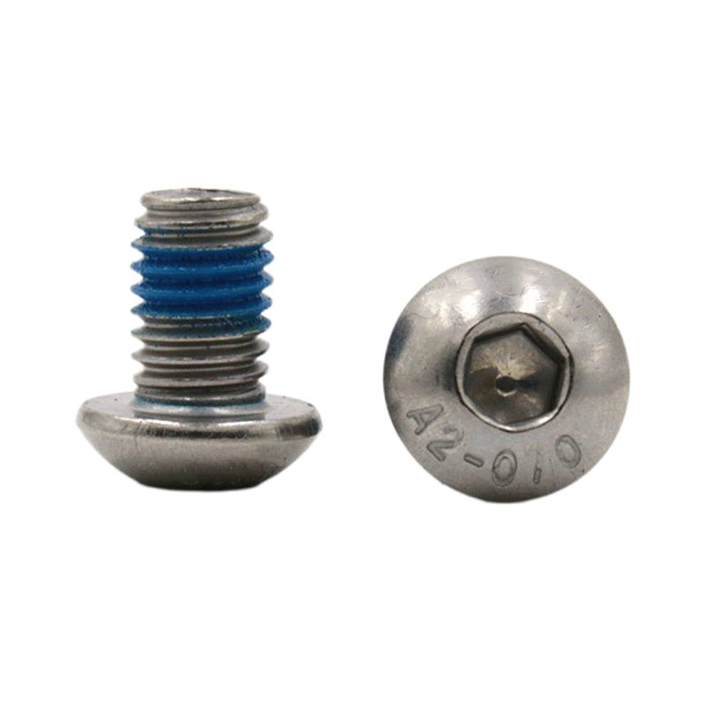 A2-70 button head hex socket small mini micro locking screw