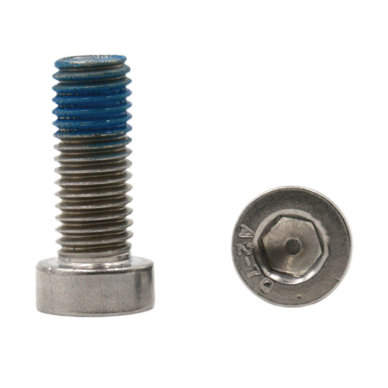 Big size stainless steel hex socket cup head locking screw