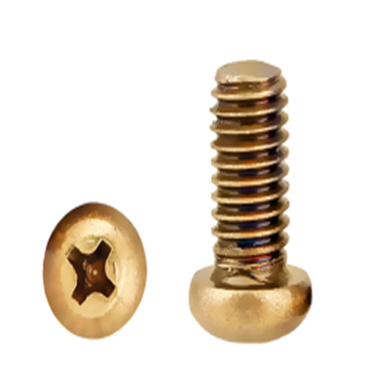Brass pan head cross micro mini machine scerws