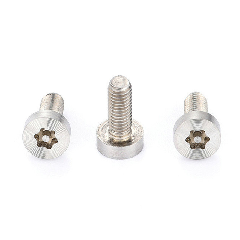 CD pattern torx with pin stainless steel low cup head Screws