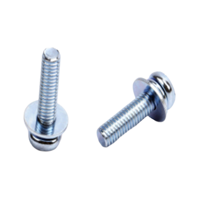 High Quality Cross Recessed Round Head Set Screw with Square Washers