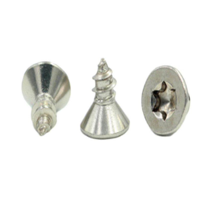 M1.6 countersunk head torx stainless steel CD pattern mini screw (1)