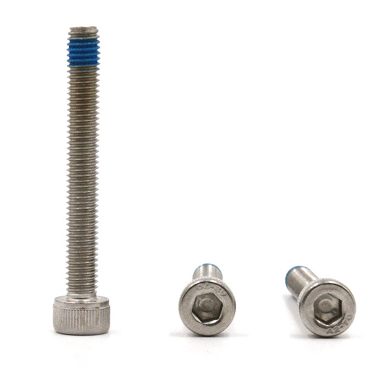M5X40 stainless steel hexagon socket cup head screw with nylon patch