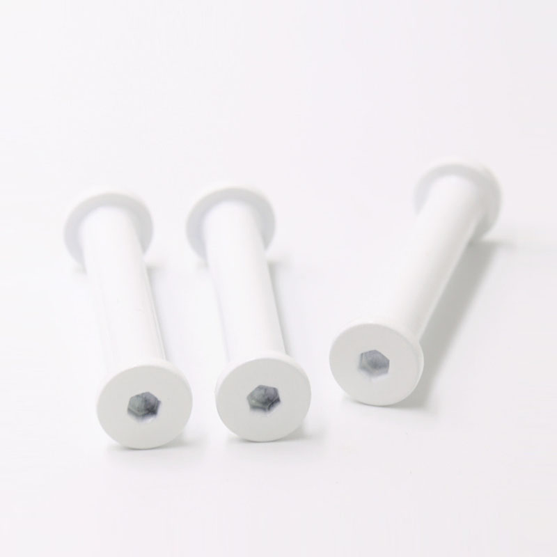 New design m4 flat head hex socket machine thread white chicago screw 