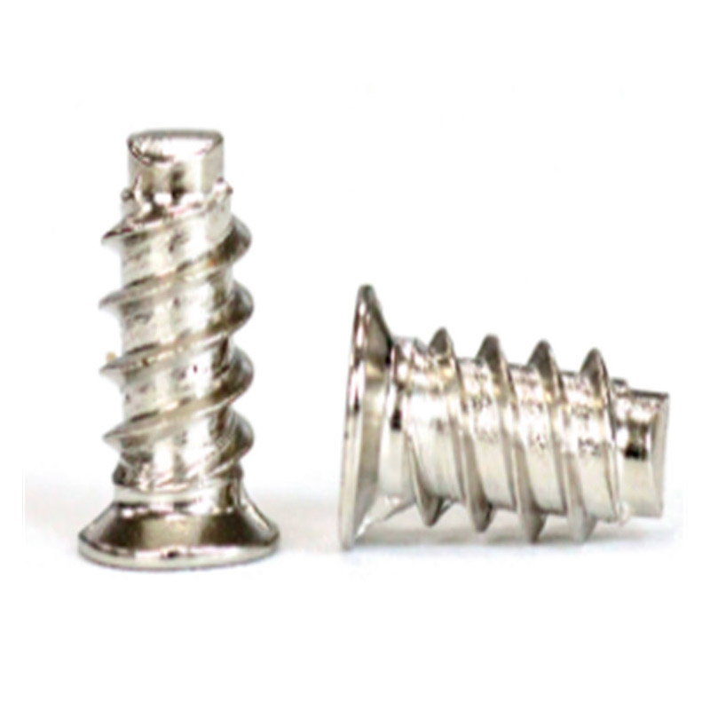 Nickel Plated Type B M3 Cross Drive Flat Head Self Tapping Screw